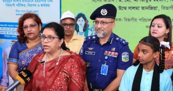 ময়মনসিংহ বিভাগীয় এইচপিভি টিকাদান ক্যাম্পেইন উদ্বোধন