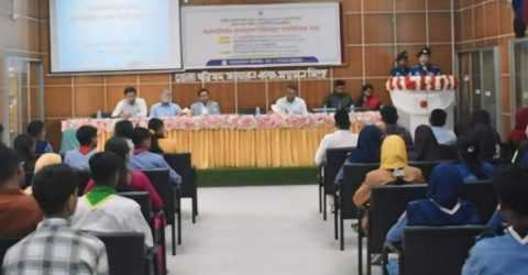 ময়মনসিংহে তারুণ্যের সভায় মাদকমুক্ত জীবনের শপথ নিয়েছে দেশশত তরুণ-তরুণী