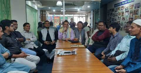 বৈষম্য বিরোধী সম্পাদক-সাংবাদিক ঐক্য জোটের আলোচনা সভা অনুষ্ঠিত