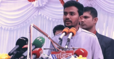 উত্তরবঙ্গের অভাব ঘুচবে আবু সাঈদের কারণে: রংপুরে আসিফ মাহমুদ