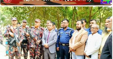 নওগাঁ ধামইর উপজেলায় অবৈধ ভাবে বালি উত্তলন কারিদের জেল জরিমানা করেছে ট্রাক্সফোর্স