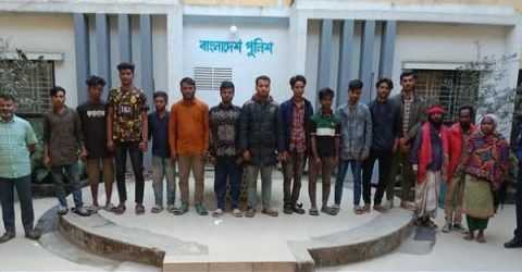 ময়মনসিংহে কোতোয়ালী থানা পুলিশের অভিযানে বিভিন্ন অপরাধে গ্রেফতার-১৬
