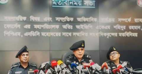কারো নির্দেশে গুম ও খুনে জড়িত হবে না র‍্যাব মতবিনিময় সভায় ডিজি একেএম শহিদুর রহমান
