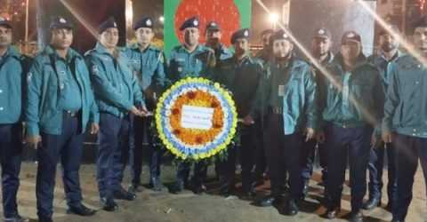যথাযথ মর্যাদায় হালিশহর থানার বিজয় দিবস পালন