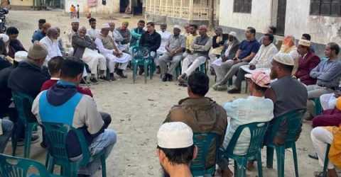 নান্দাইল উপজেলায় উন্নয়নের অংশীদার হতে এড. কাজী আরমানের মতবিনিময়