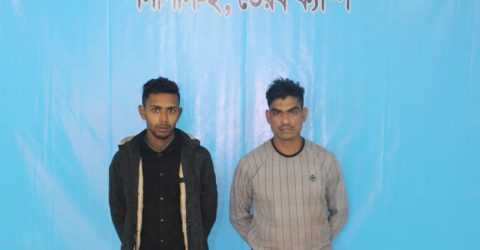 ভৈরবে ছিনতাই কালে ২  ছিনতাইকারীকে হাতেনাতে আটক করেছে র‌্যাব। 