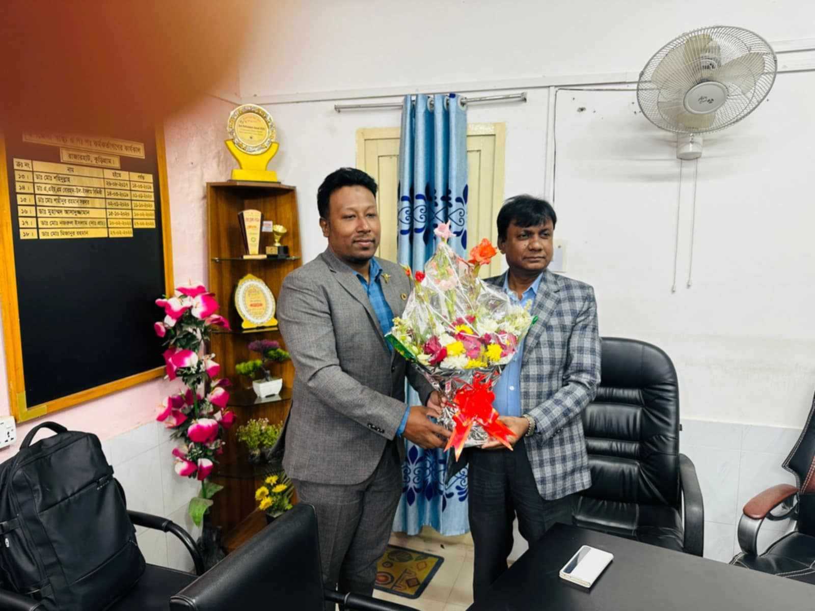 রাজারহাটে উপজেলা স্বাস্থ্য ও পরিবার পরিকল্পনা কর্মকর্তার বদলি