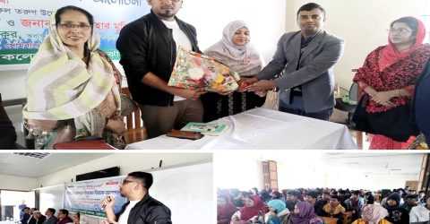 তারুণ্যের উৎসব উদযাপন উপলক্ষে রাজাপুরে সফল উদ্যোক্তা ইলিয়াস ফরহাদ প্রিন্স