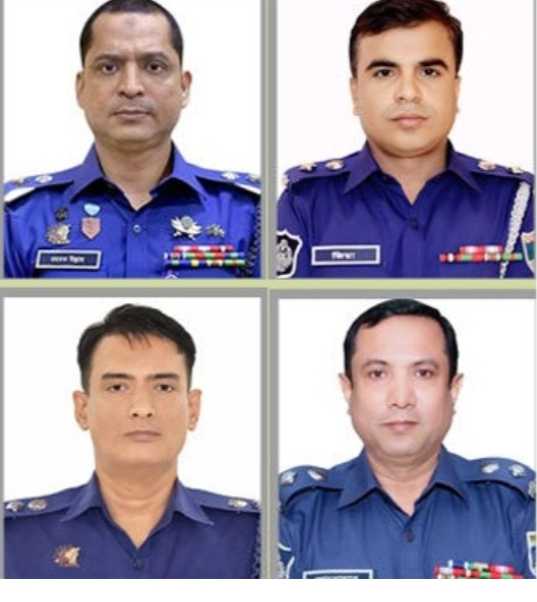 কক্সবাজার, যশোর, নীলফামারী ও সুনামগঞ্জ জেলার পুলিশ সুপারকে (এসপি) প্রত্যাহার করা হয়েছে।