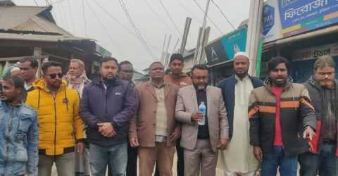 রাজারহাটে আওয়ামী লীগের ঘোষিত কর্মসূচি প্রতিবাদে উপজেলা বিএনপির বিক্ষোভ সমাবেশ অনুষ্ঠিত 