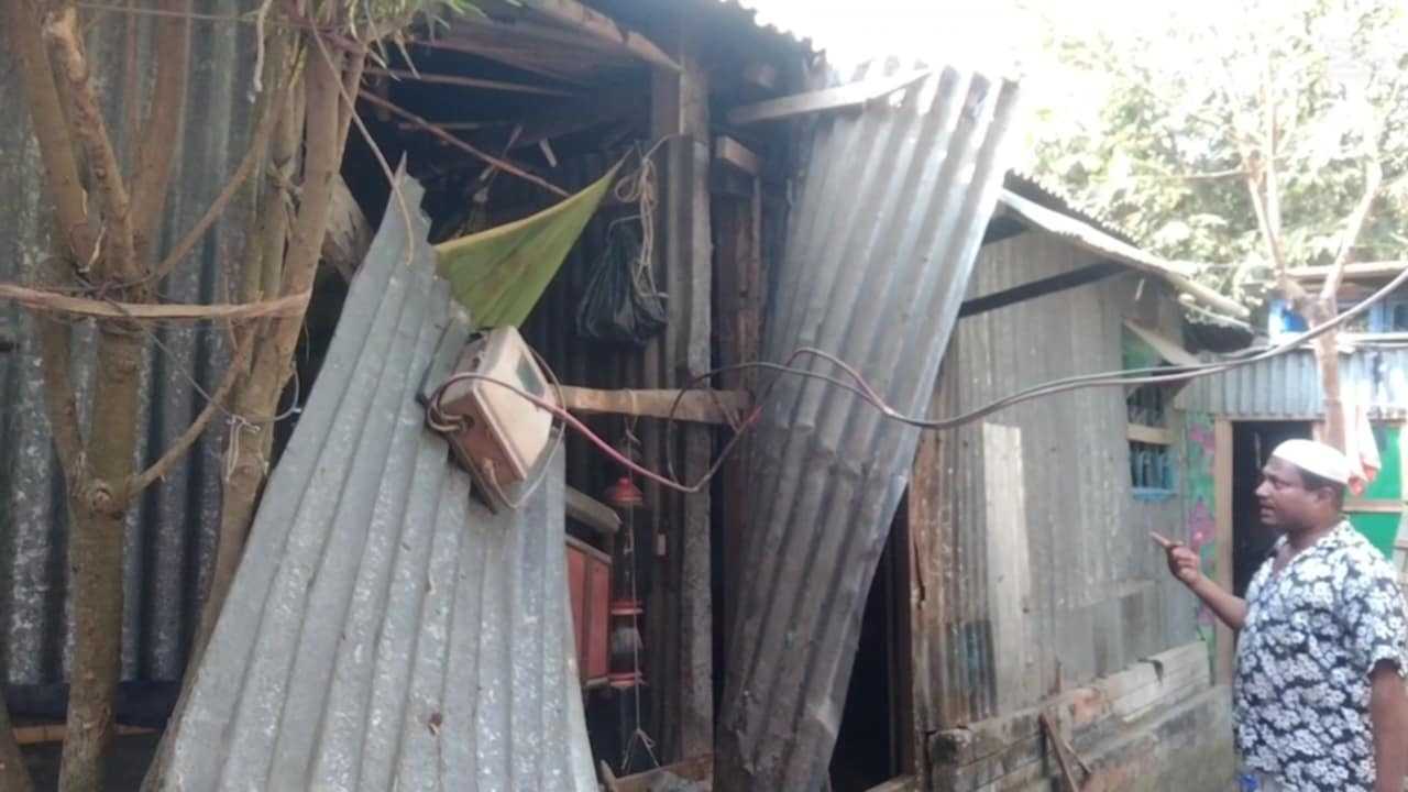 ভৈরবে  গভীর রাতে বসত ঘরে আগুন দিয়েছে দূবত্তরা 