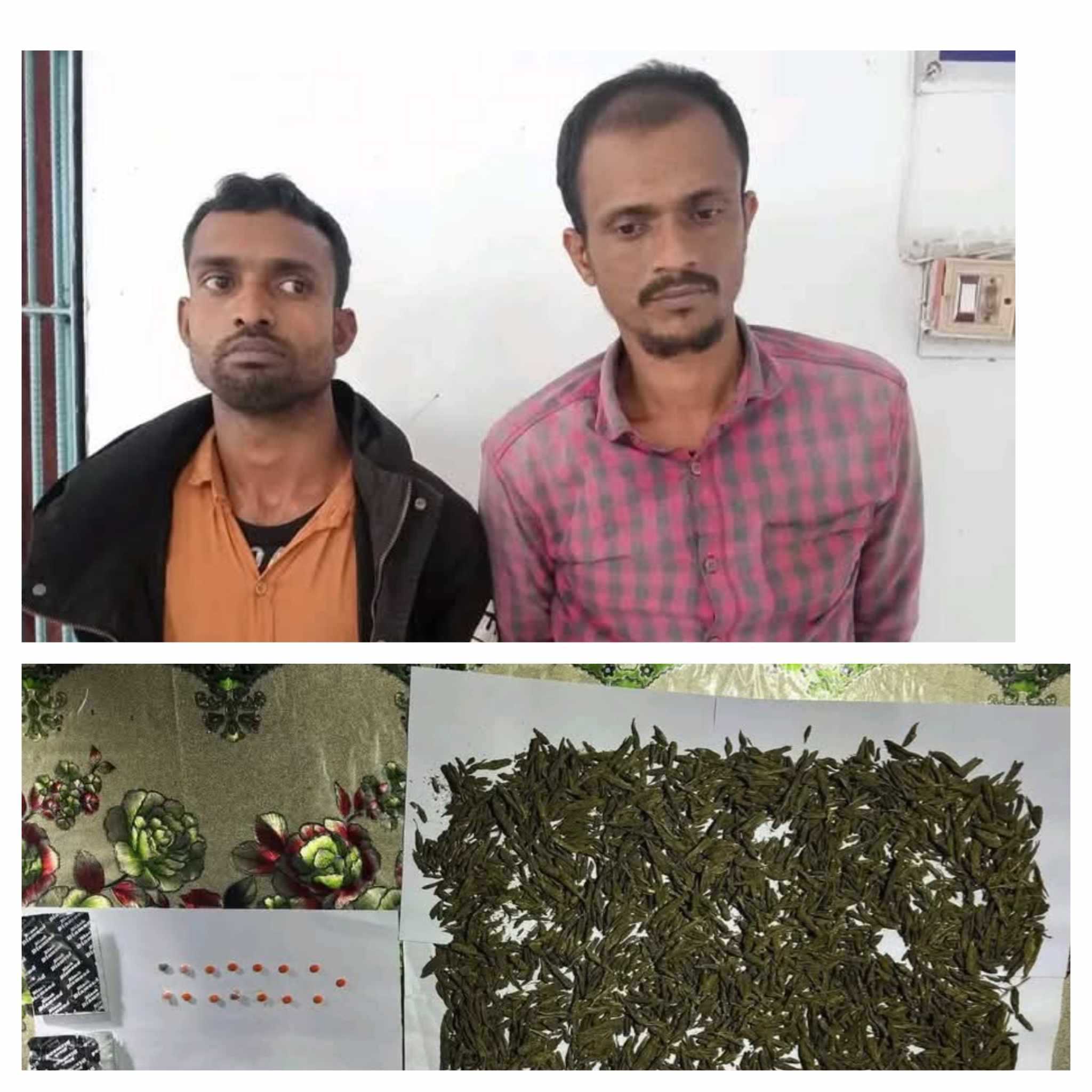 রাজারহাটে সেনাবাহিনীর যৌথ অভিযানে দুই মাদক ব্যবসায়ী গ্রেফতার