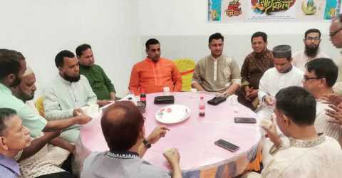বাজিতপুর রিপোর্টার্স ক্লাবের উদ্যোগে সুধীজনদের সম্মানে ইফতার মাহফিল