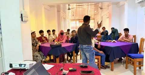 পটুয়াখালী কলাপাড়ায় ভলান্টিয়ার ফর বাংলাদেশের যাত্রা শুরু, তরুণদের দক্ষতা উন্নয়নে বিশেষ কর্মশালা।