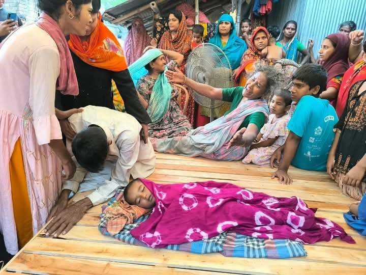 জীবন নগর সুবলপুরে দুই বছরের শিশু পানিতে ডুবে মৃত্যু 