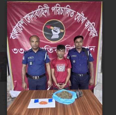 নড়াইলে যৌথ বাহিনীর অভিযানে অস্ত্রসহ আটক ৩