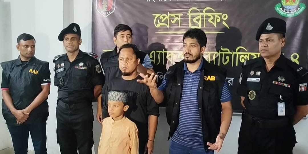 জামালপুরে শিশু উদ্ধার, গ্রেফতার দুই