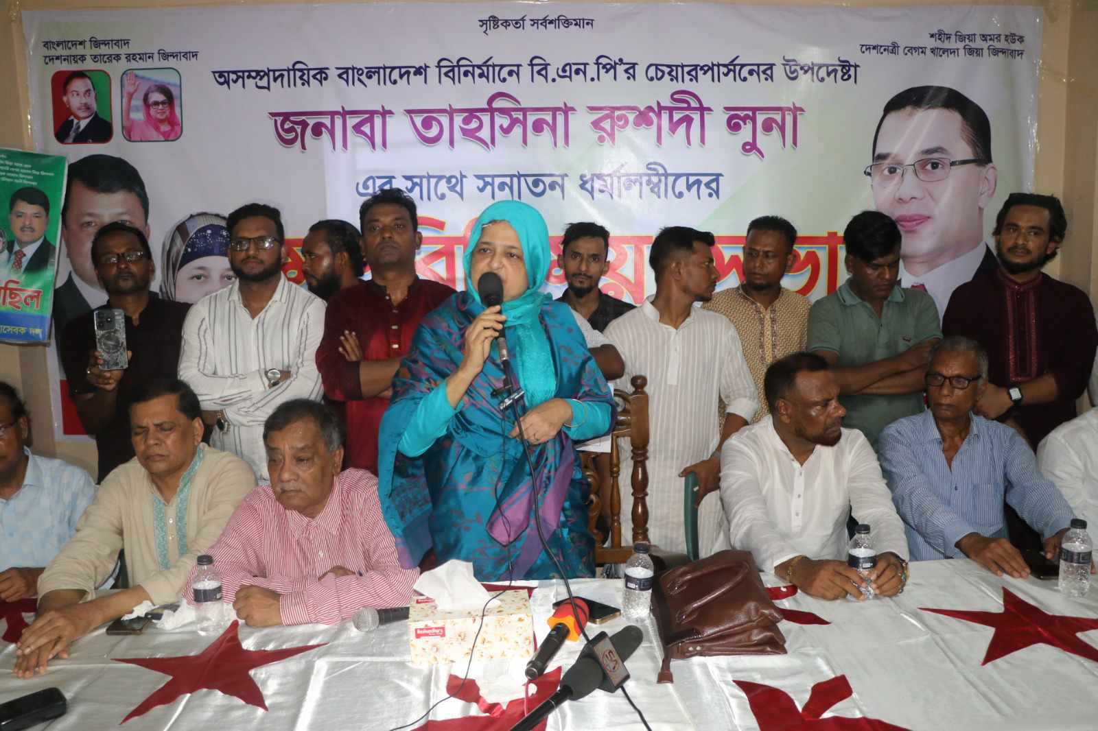 বিশ্বনাথে সনাতনীদের সাথে লুনার মতবিনিময়