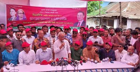 পিআর পদ্ধতি বাস্তবায়িত হলে স্থানীয় পর্যায়ে আর কোনো নেতৃত্ব থাকবে না : রংপুরে রিজভী